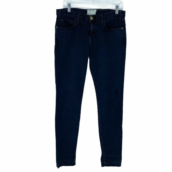 Current Elliott Jeans 26 Dark Blue Skinny Jeans - Picture 1 of 9